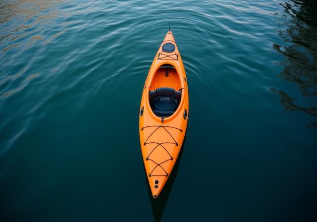 Stable recreational sit-on-top kayak